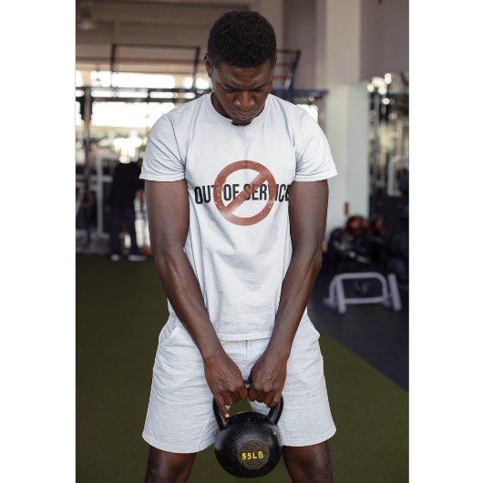 Minimalist Grunge Out of Service Graphic Tee |  T-shirt