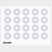 Minimalist Heart Sticker | Lilac (Vel)