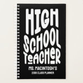 Minimalist High School Teacher Class Planner (Voorkant)