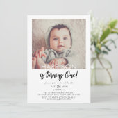 Minimalist Hij draait één foto van één dag. Kaart (Staand voorkant)