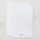 MINIMALIST HOLIDAIRE KAART | Schilderen van geberg (Achterkant)