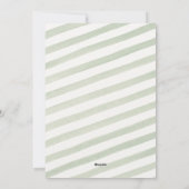 Minimalist Holiday Party Christmas Invitation Feestdagenkaart (Achterkant)