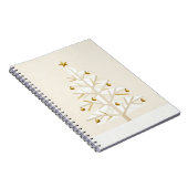 Minimalist Holiday Pine Notebook Notitieboek (Rechterzijde)