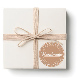 Minimalist Homemade Business Sticker