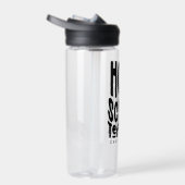 Minimalist Homeschool Teacher Waterfles (Rechts)