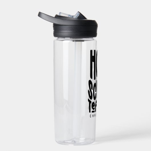 Minimalist Homeschool Teacher Waterfles (Rechts)