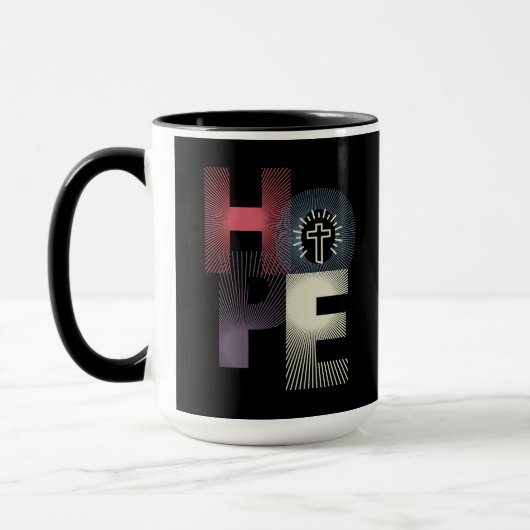 Minimalist Hope Koffie Mok (Links)