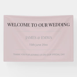 Minimalist Horizontal Dusky Rose Spandoek