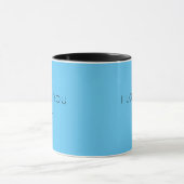 Minimalist I Love You Mok – Custom Name Cup (Midden)