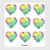 Minimalist I love you rainbow Valentine's Day Sticker (Vel)