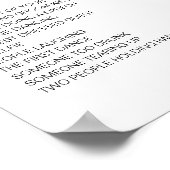 Minimalist I Spy Bruiloft Receptie Gastspel Poster (Hoek)