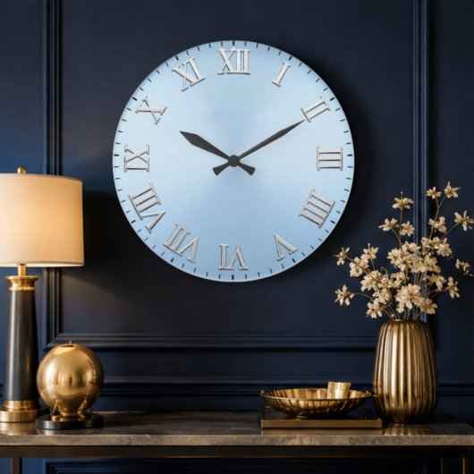 Minimalist Ice Blue Minimalist Ice Blue Grote Klok