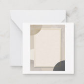 Minimalist Inspirational Notes | Modern Of Notitiekaartje (Achterkant)