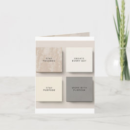 Minimalist Inspirational Notes | Modern Of Notitiekaartje