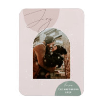 Minimalist Joy Holiday Foto | Moderne kerst