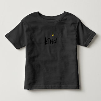 Minimalist "kind" Graphic Tee - Black CottoT-Shirt Kinder Shirts