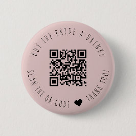 Minimalist koopt de bride een Drink QR-code Button