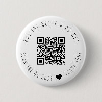 Minimalist koopt de bride met een QR-code voor Dri