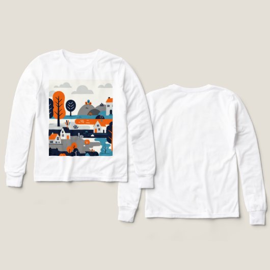 Minimalist landscape (Voorkant /achterkant)