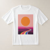 Minimalist landscape t-shirt (Laagn)