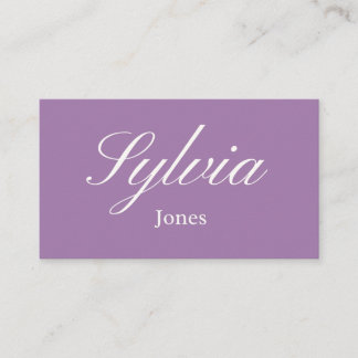 Minimalist lilac wedding , engagement  place card plaatskaartje