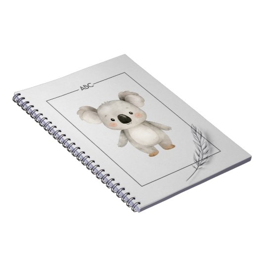 Minimalist Line Art Frame Notitieboek (Rechterzijde)