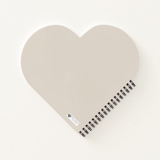 Minimalist Line Art Frame Notitieboek (Achterkant)