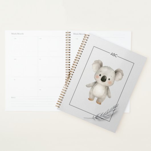 Minimalist Line Art Frame Planner (Display)