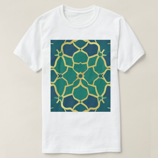 Minimalist Line Art Nature – Simple T‑Shirt T-shirt (Design voorkant)