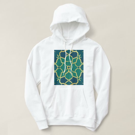Minimalist Line Art Nature – T‑Shirt Hoodie (Design voorkant)