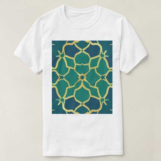 Minimalist Line Art Nature –T‑Shirt T-shirt (Design voorkant)