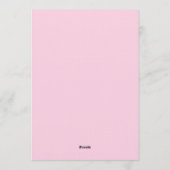 Minimalist Line Art Valentine’s Day Party Kaart (Achterkant)