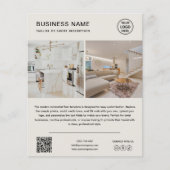 Minimalist Logo Photo Business Promotional Flyer (Voorkant)