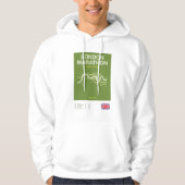 Minimalist London Marathon Line Print Hoodies (Voorkant)