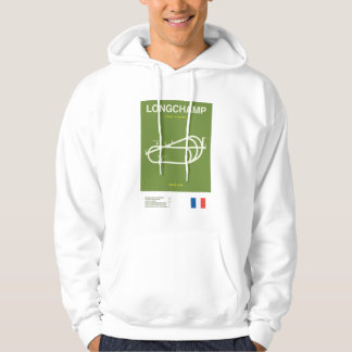 Minimalist Longchamp Horse Racing Line Hoodie