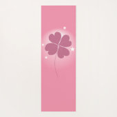 Minimalist Lucky Clover Yoga Mat  (Achterkant)