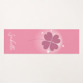 Minimalist Lucky Clover Yoga Mat  (Voorkant (horizontaal))