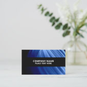 Minimalist Luxury Sleek Modern Business Cards Visitekaartje (Staand voorkant)