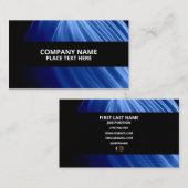 Minimalist Luxury Sleek Modern Business Cards Visitekaartje (Voorkant / Achterkant)