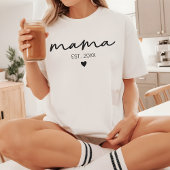 Minimalist Mama T-shirt, Moederdag cadeau T-shirt