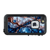 Minimalist Marble iPhone 5/5s Case – Elegant & Dur (Achterkant (horizontaal))