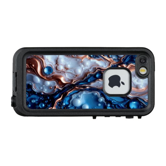 Minimalist Marble iPhone 5/5s Case – Elegant & Dur (Achterkant (horizontaal))