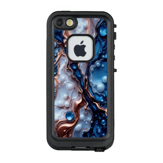 Minimalist Marble iPhone 5/5s Case – Elegant & Dur (Achterkant)