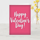 Minimalist Matte Valentines Card Kaart (Gele Bloem)