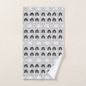 Minimalist Mixed Boho Arches Bad Handdoek (Handdoek)
