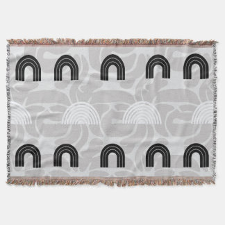 Minimalist Mixed Boho Arches Deken