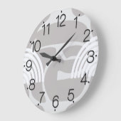 Minimalist Mixed Boho Arches Grote Klok (Hoek)