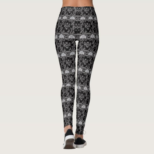Minimalist Mixed Boho Arches Leggings (Achterkant)