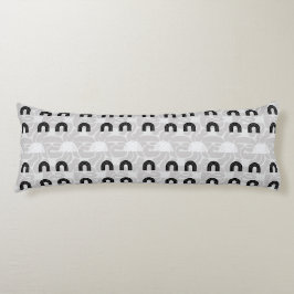 Minimalist Mixed Boho Arches Lichaamskussen