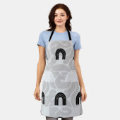 Minimalist Mixed Boho Arches Schort (Gedragen)